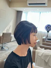 低層次鮑勃作品，設計師 Fiona，台中北區MOGA HAIR