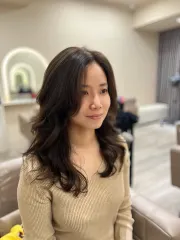 韓系高層次慵懶燙作品，設計師 Fiona，台中北區MOGA HAIR