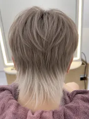 狼尾頭作品，設計師 髮型師Jun 💇🏻‍♀️💈 💇，高雄新興區Guys salon