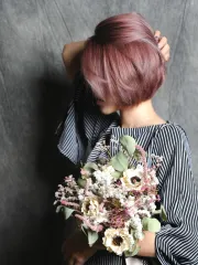 曖昧髮色+女生染髮作品，設計師 KAI，台南東區髮の匠Hair salon