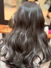 質感黑茶色作品，設計師 Joy，台中西區Lish hair