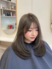 韓系羽毛層次作品，設計師 Liz，高雄三民區娜美人