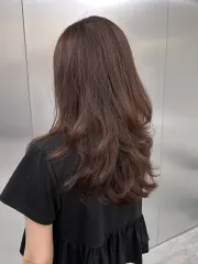 韓系層次燙作品，設計師 威廉，台北中山區Kommhair 松江店