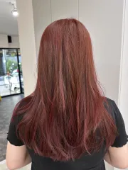 顯白的不漂漸層染作品，設計師 威廉，台北中山區Kommhair 松江店