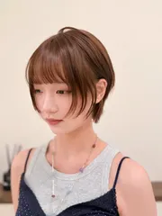 精靈短髮作品，設計師 Yuumi，台北中山區space h. 南京店