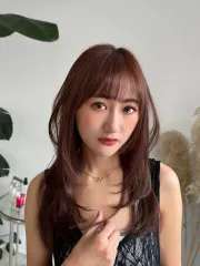 層次剪裁作品，設計師 Kina，台北大安區ROUND2 HAIR SALON 復興店