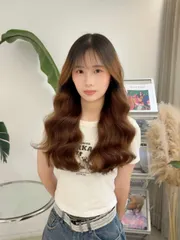 電棒燙作品，設計師 Kina，台北大安區ROUND2 HAIR SALON 復興店