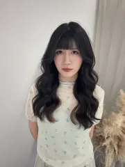 鬆軟燙作品，設計師 Kina，台北大安區ROUND2 HAIR SALON 復興店