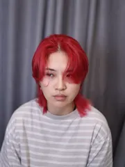 韓系中長狼尾作品，設計師 賴欣妤，桃園桃園區Nash HAIR SALON
