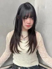 韓系層次作品，設計師 Sinna，台北大安區Round2市民店
