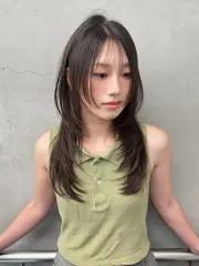 韓系層次作品，設計師 Sinna，台北大安區Round2市民店