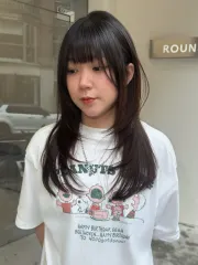 韓系層次作品，設計師 Sinna，台北大安區Round2市民店