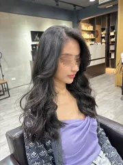韓系捲髮作品，設計師 Gina，台北中山區Yulika hair