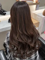 霧感染髮設計作品，設計師 子寧設計師，新北板橋區Faith salon 費思沙龍