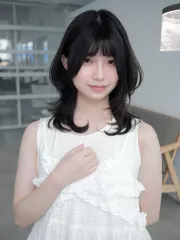 韓系層次燙作品，設計師 Liz 🌰，台中西屯區Korewa