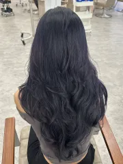 霧感藍黑色作品，設計師 Pacy，新竹東區Round2
