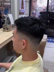 美式漸層作品，設計師 Shawn，高雄左營區izzi hair salon