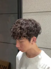日系羊毛卷作品，設計師 Shawn，高雄左營區izzi hair salon