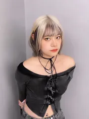 特殊區塊染作品，設計師 LAB 姵宇，高雄左營區LAB