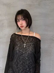 層次短髮作品，設計師 Round2 芝芝，高雄新興區Round2 林森店