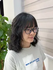 韓式潤澤燙作品，設計師 Ada，台中南屯區HAPPY HAIR市政店