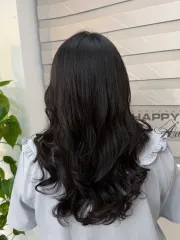 韓式潤澤燙作品，設計師 Ada，台中南屯區HAPPY HAIR市政店