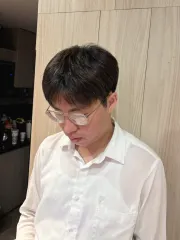 韓式中分頭作品，設計師 鈴鈴，台北大安區得意髮廊和平店