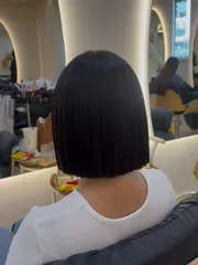 縮毛矯正作品，設計師 SONA，台北大安區UNO HAIR