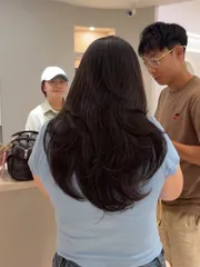 層次剪作品，設計師 jessica，台北大安區Lusso