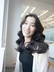 法式慵懶卷作品，設計師 Irene，台中西屯區Korewa