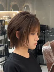 日系 翹翹頭 狼尾