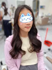 韓系捲髮作品，設計師 Becky，新北三重區BK Hair Salon