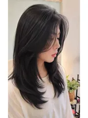 韓系層次剪作品，設計師 丹尼爾-FLy hair-Daniel，高雄左營區Flyhair