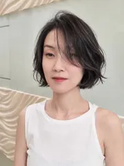 韓系短髮作品，設計師 丹尼爾-FLy hair-Daniel，高雄左營區Flyhair