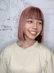 一刀切作品，設計師 髮型師Dalili Peggy，台北內湖區AS9salon