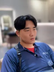 韓式脆蓋作品，設計師 Rachel@點點，台北大安區千提北大館