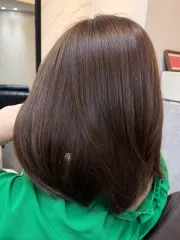 韓系層次剪裁作品，設計師 Zoe，台北萬華區暖暖髮廊