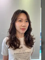 日韓系風格&修飾臉型八字瀏海