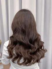 韓系波紋捲作品，設計師 Amy，高雄左營區Ram hair studio
