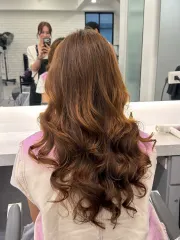 燙捲作品，設計師 Sunny桑妮♥️，高雄左營區川hairstyling