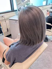 迷霧灰紫作品，設計師 Elva💎，新北林口區ME hair studio