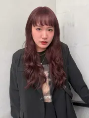 質感髮色作品，設計師 Shine ⭒ ✮⋆˙ ˚.⋆，台北大安區Round2市民店
