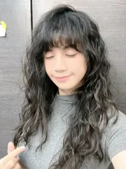 高層次微羊毛卷作品，設計師 Momo，高雄苓雅區雙藝髮廊