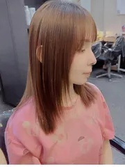 羽毛剪中層次作品，設計師 Momo，高雄苓雅區雙藝髮廊