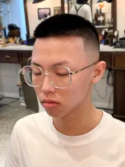 最適合你的、才是最好的髮型作品，設計師 木仔，台北大同區森氏理髮
