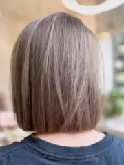 韓系線條吹漂作品，設計師 小葉，桃園桃園區X hair salon （沐已）