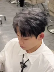 男生漂染作品，設計師 Daniel (丹丹），台北大同區EPOCH （EPOCH南西店）