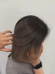 白髮共存髮色作品，設計師 Dior，高雄左營區川hair