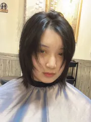 隨性狼尾層次剪