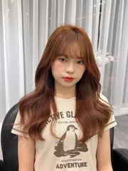 免漂暖橘棕作品，設計師 Cami，台北中山區Una H2O
